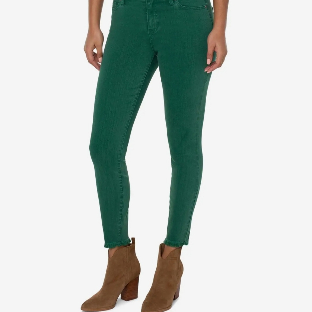 Liverpool Los Angeles green jeans